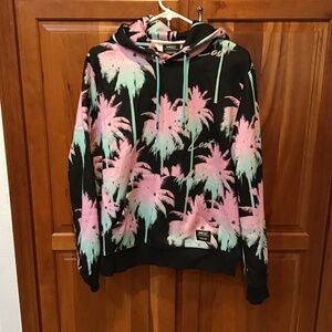 WESC Colorful Hoodie Sweatshirt, Men's M, Women's L